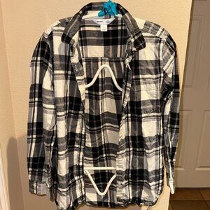 Plaid flannel shirt